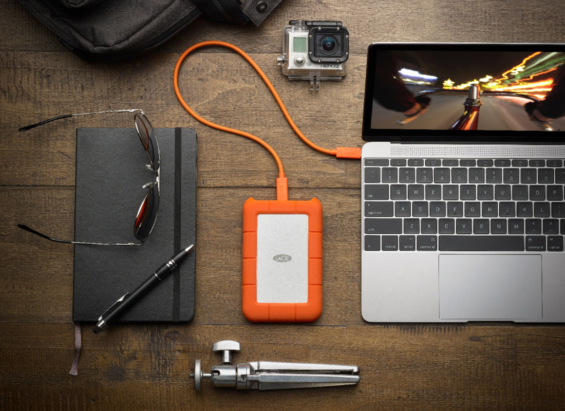 خرید هارد دیسک اکسترنال لسی مدل Rugged USB-C ظرفیت 2 ترابایت